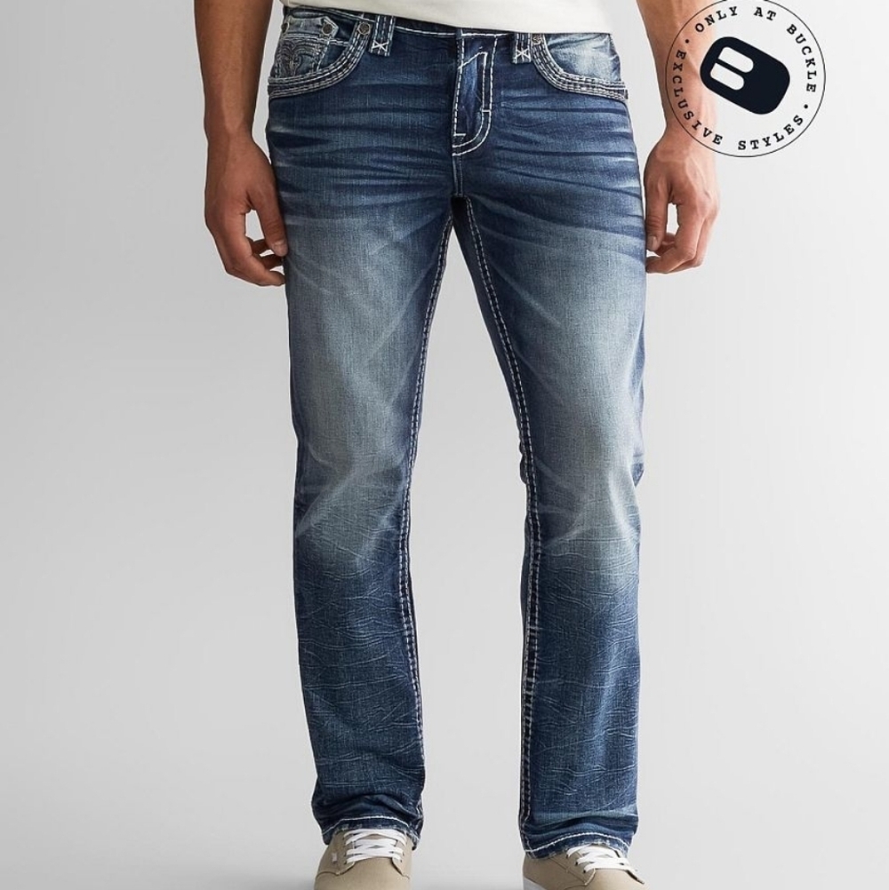 Rock‎ Revival Straight Jeans Size 31x30